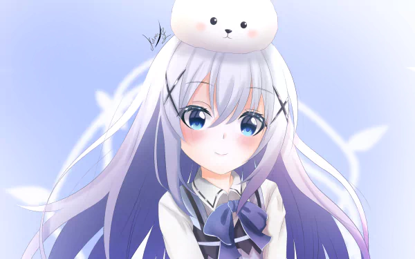 Tippy (Is The Order A Rabbit) Chino Kafū Anime Is the Order a Rabbit HD Desktop Wallpaper | Background Image