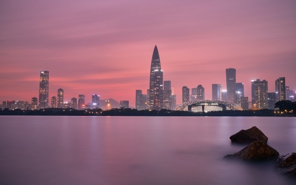 Man Made Shenzhen Cities China City HD Wallpaper | Background Image