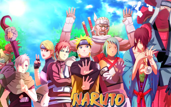 Killer Bee (Naruto) Naruto Uzumaki Gaara (Naruto) Jinchūriki (Naruto) Anime Naruto HD Desktop Wallpaper | Background Image