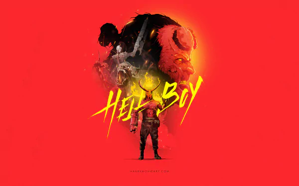 movie Hellboy (2019) HD Desktop Wallpaper | Background Image