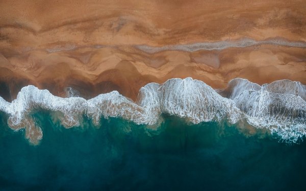Earth Beach Aerial HD Wallpaper | Background Image