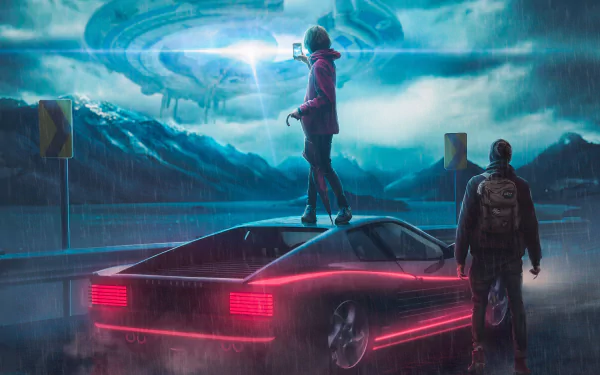 spaceship Sci Fi UFO HD Desktop Wallpaper | Background Image