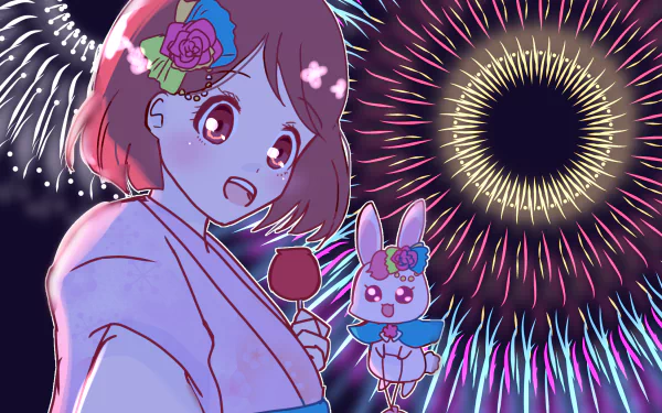 Nodoka Hanadera Anime Healin' Good PreCure HD Desktop Wallpaper | Background Image