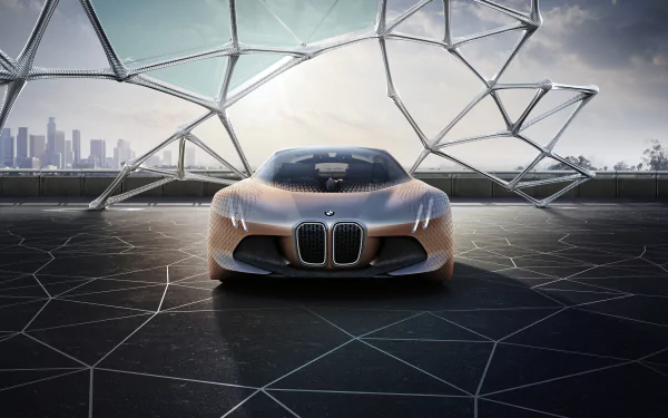 concept car vehicle BMW Vision Next 100 HD Desktop Wallpaper | Background Image