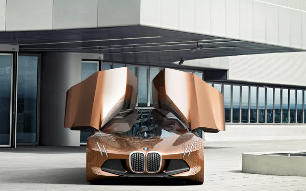 concept car vehicle BMW Vision Next 100 HD Desktop Wallpaper | Background Image