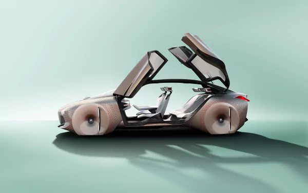 concept car vehicle BMW Vision Next 100 HD Desktop Wallpaper | Background Image