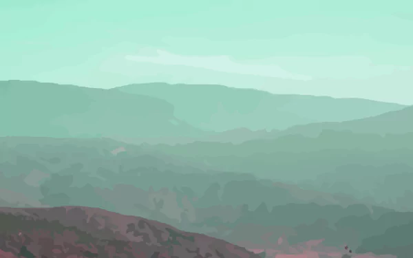  Hills with cloud