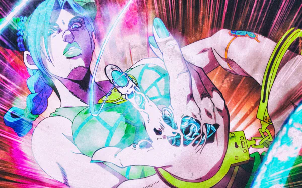 Jolyne Cujoh Anime Jojo's Bizarre Adventure HD Desktop Wallpaper | Background Image