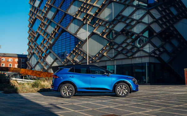 SUV Kia Sportage HEV GT-Line S vehicle Kia Sportage HD Desktop Wallpaper | Background Image