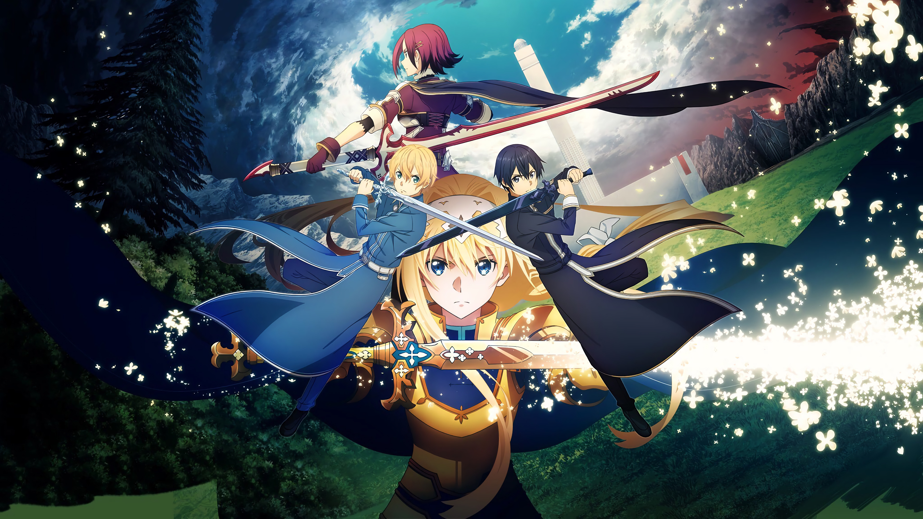 Với hình nền Sword Art Online 4K siêu nét này, bạn sẽ được đưa vào một thế giới đầy màu sắc và tuyệt đẹp của Sword Art Online. Tất cả các chi tiết được hiển thị rõ ràng và sắc nét, mang lại cho bạn trải nghiệm tuyệt vời nhất về thế giới Sword Art Online. Hãy tải ngay hình nền này để trở thành fan của Sword Art Online.