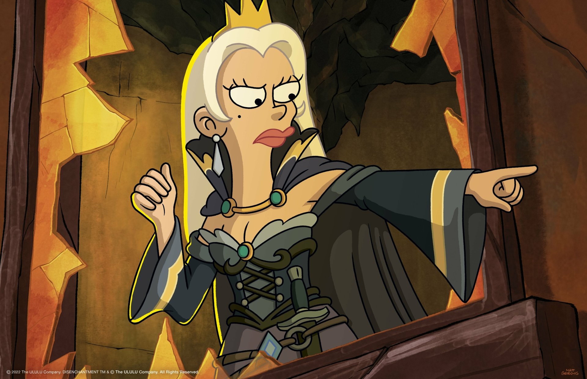 Download TV Show Disenchantment 4k Ultra HD Wallpaper