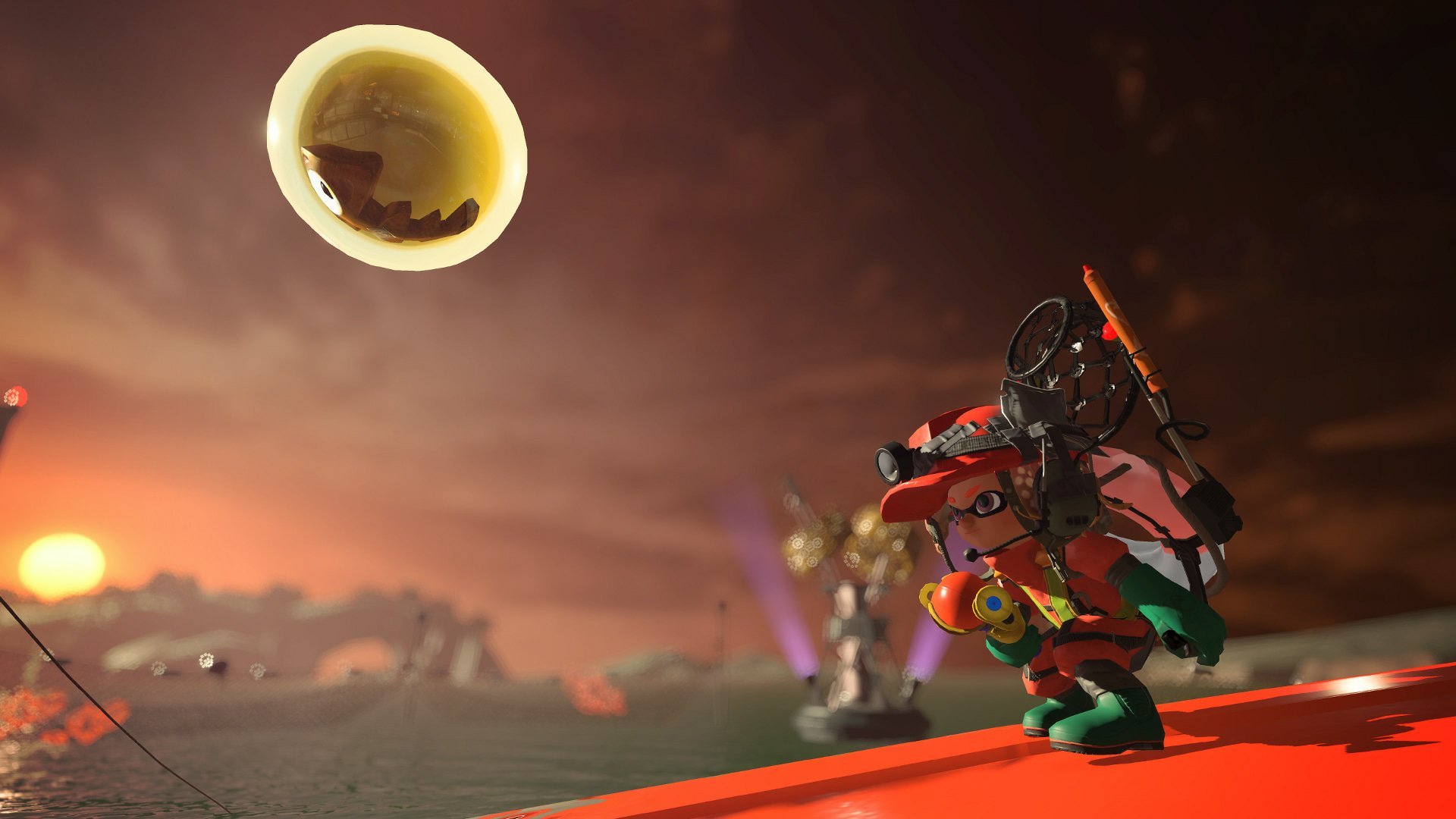 Download Video Game Splatoon 3 HD Wallpaper