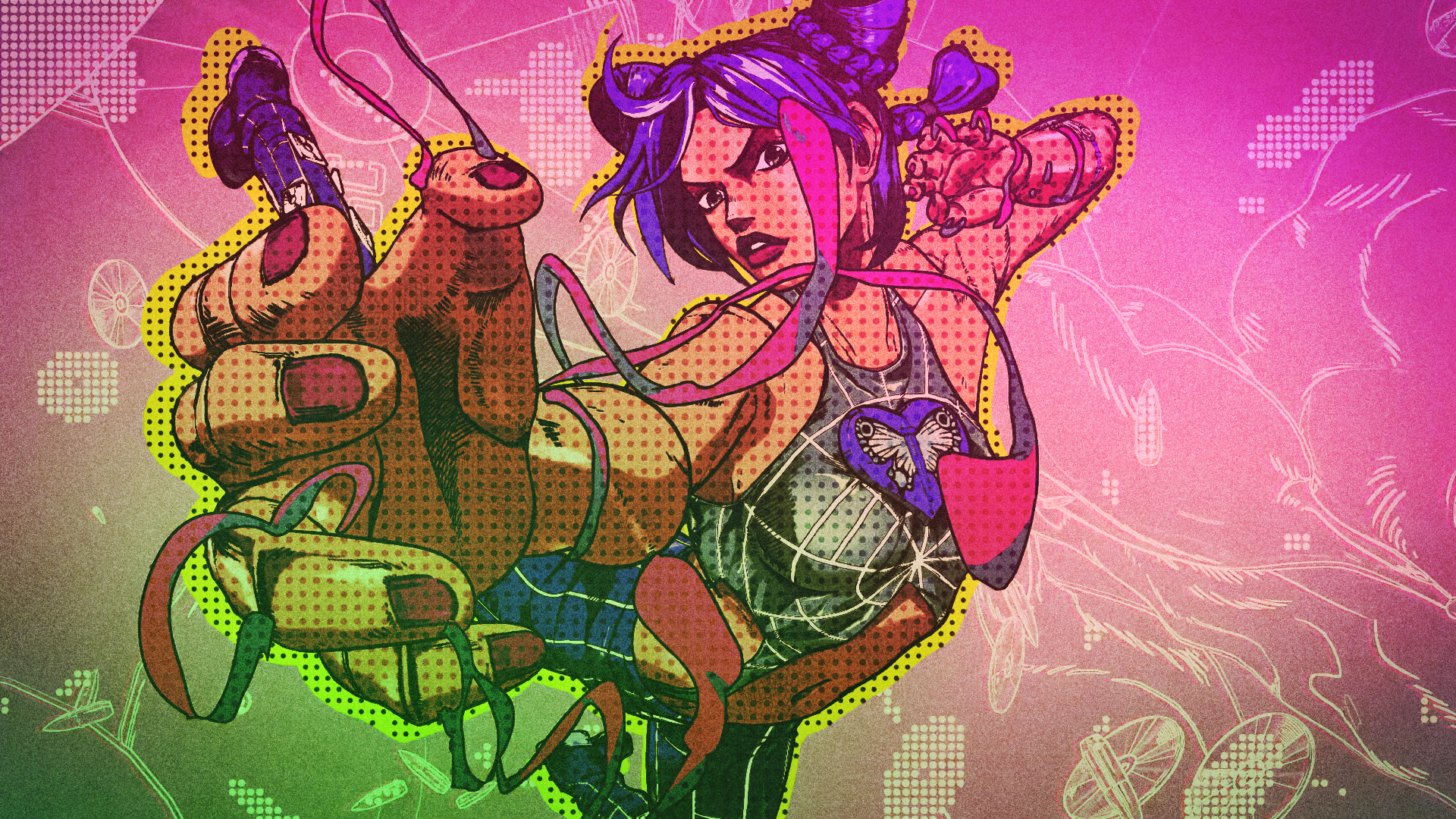 Jolyne Cujoh ☆ Gallery - JoJo's Bizarre Encyclopedia