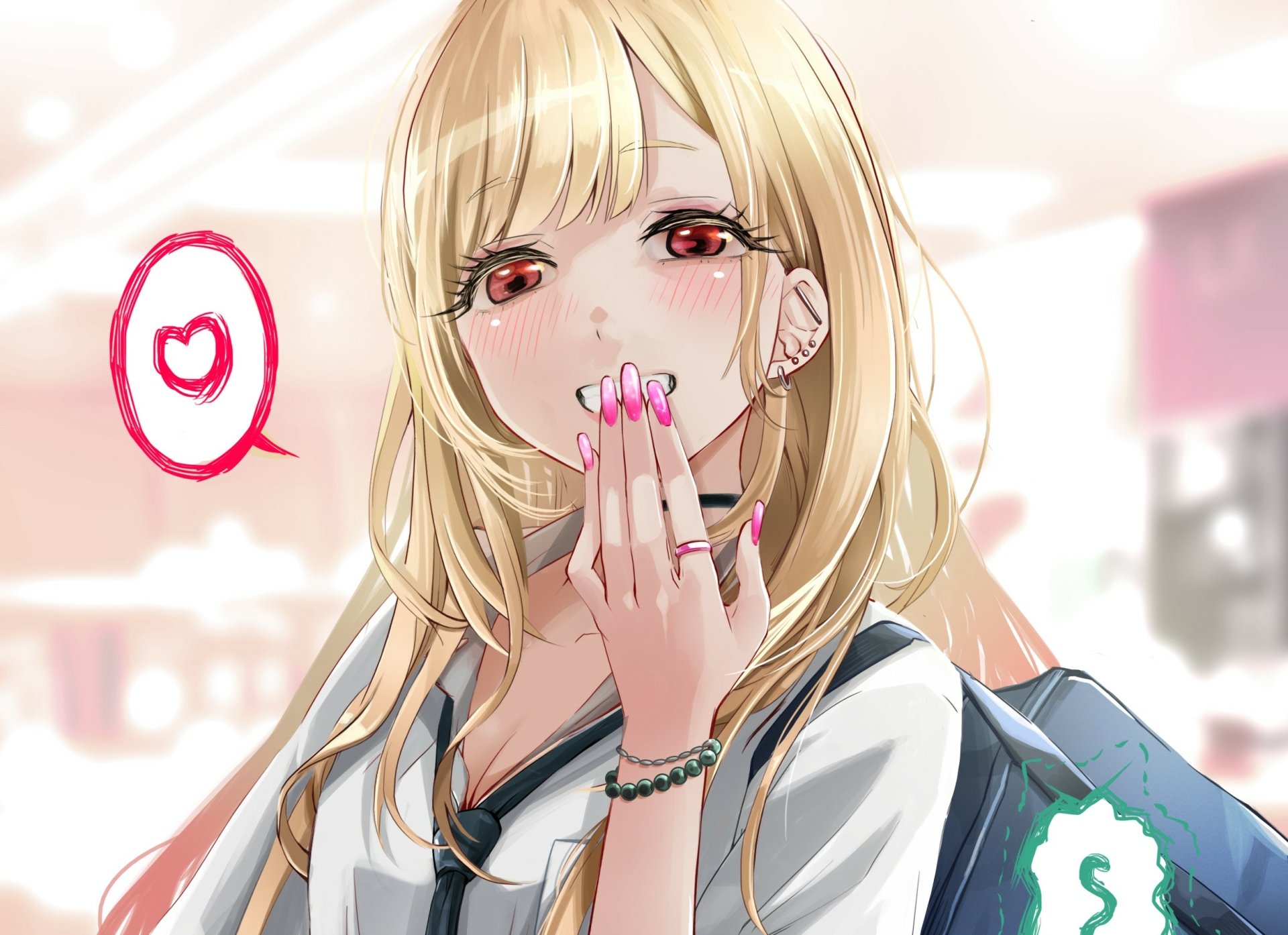 Download Marin Kitagawa Anime My Dress-Up Darling HD Wallpaper by L.F.