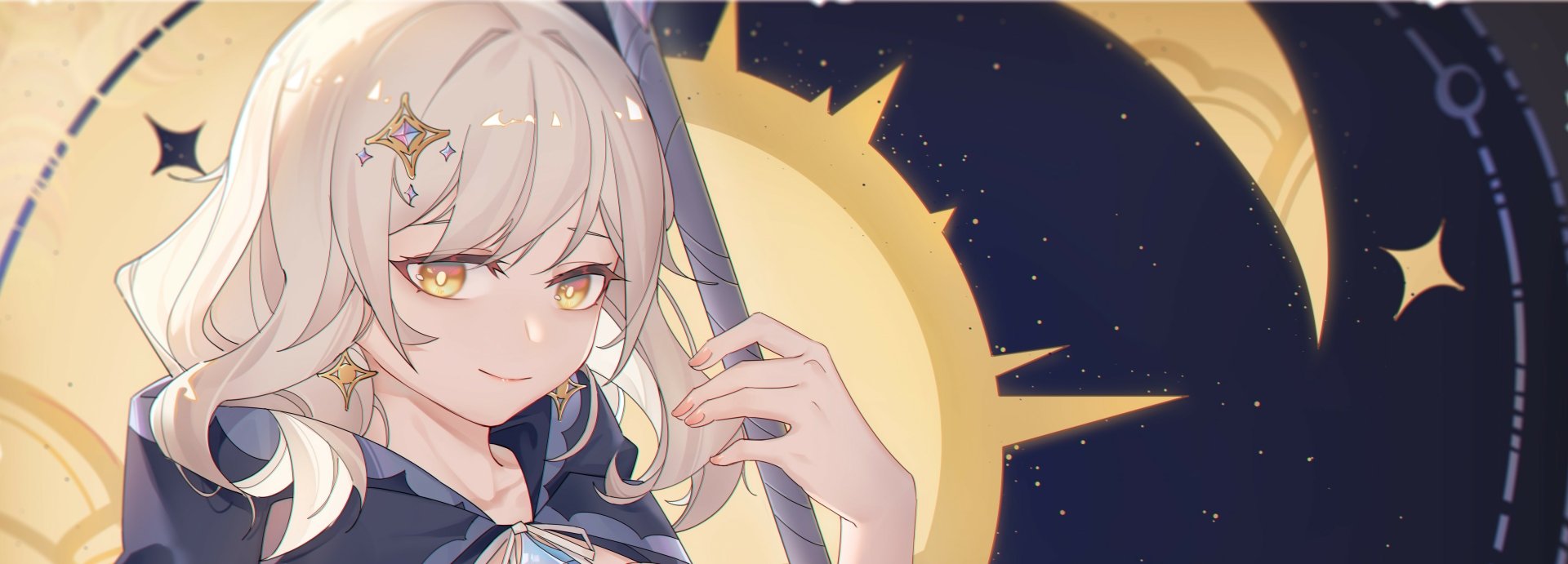 Download Blessing Of The Welkin Moon Video Game Genshin Impact HD Wallpaper by 把想不到吧