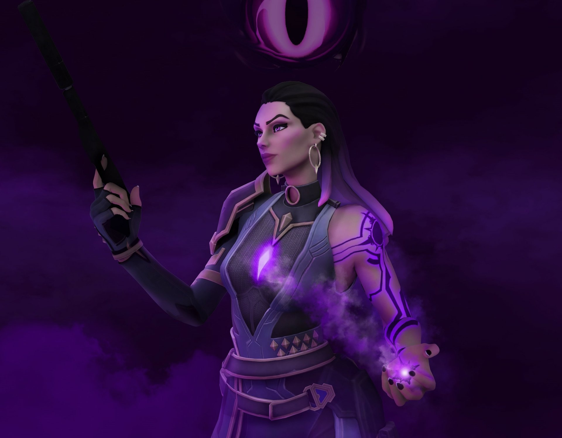 Download Reyna (Valorant) Video Game Valorant HD Wallpaper by ddistortedpain