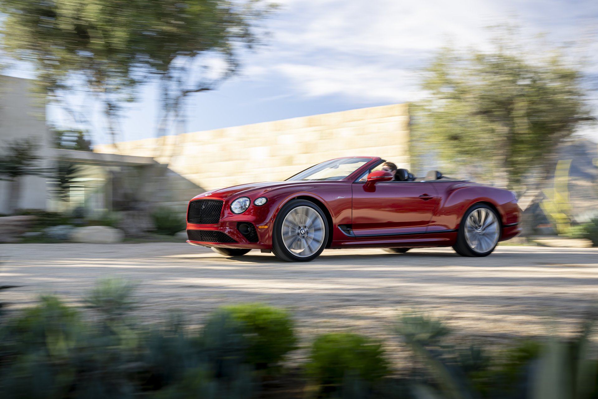 Download Cabriolet Vehicle Bentley Continental GT Speed 8k Ultra HD Wallpaper