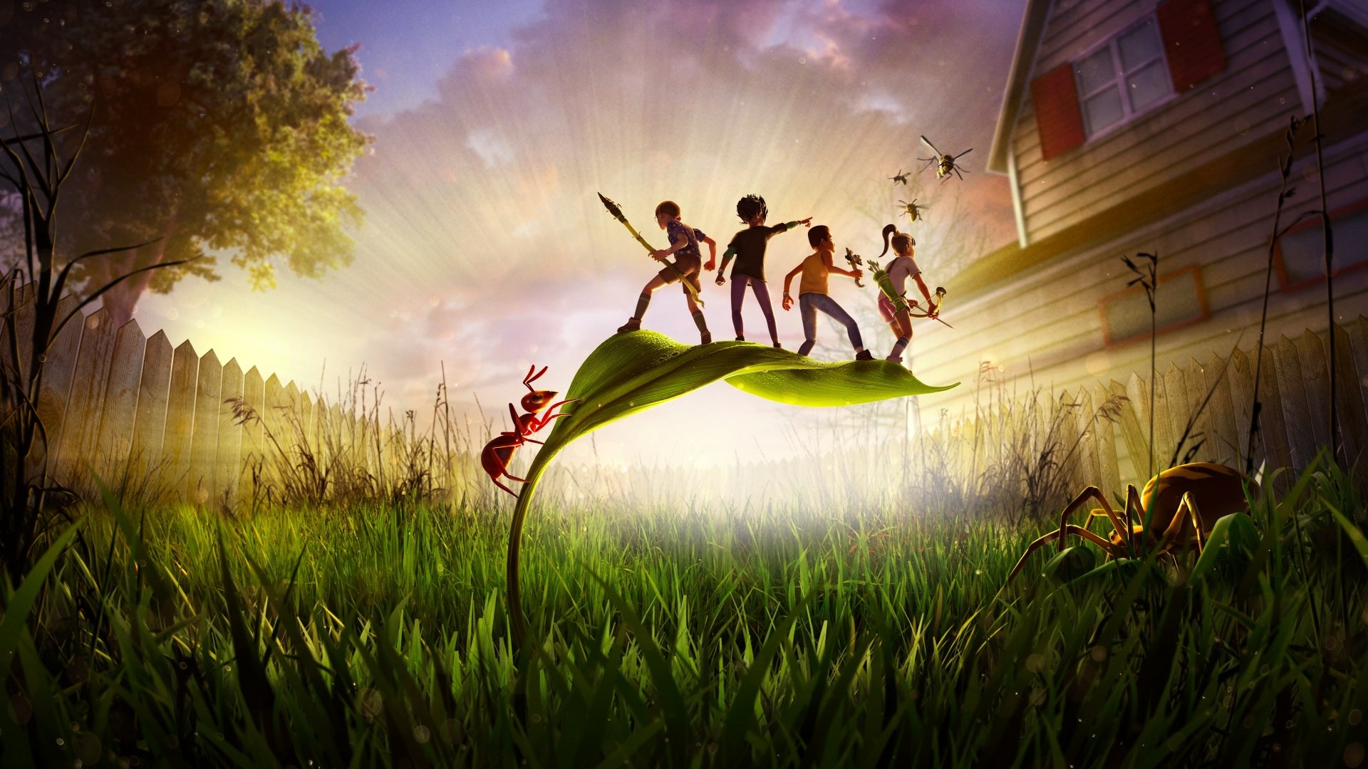 Fantasy Backyard Adventure HD Wallpaper fantasy-backyard-adventure-hd-wallpaper
