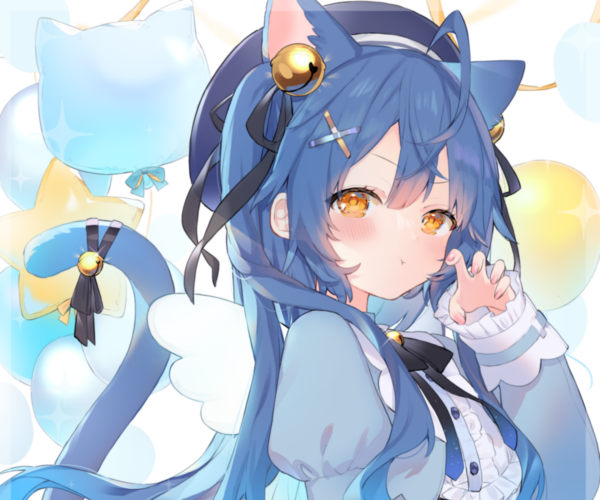 Download Nijisanji Amamiya Kokoro Anime Virtual Youtuber HD Wallpaper