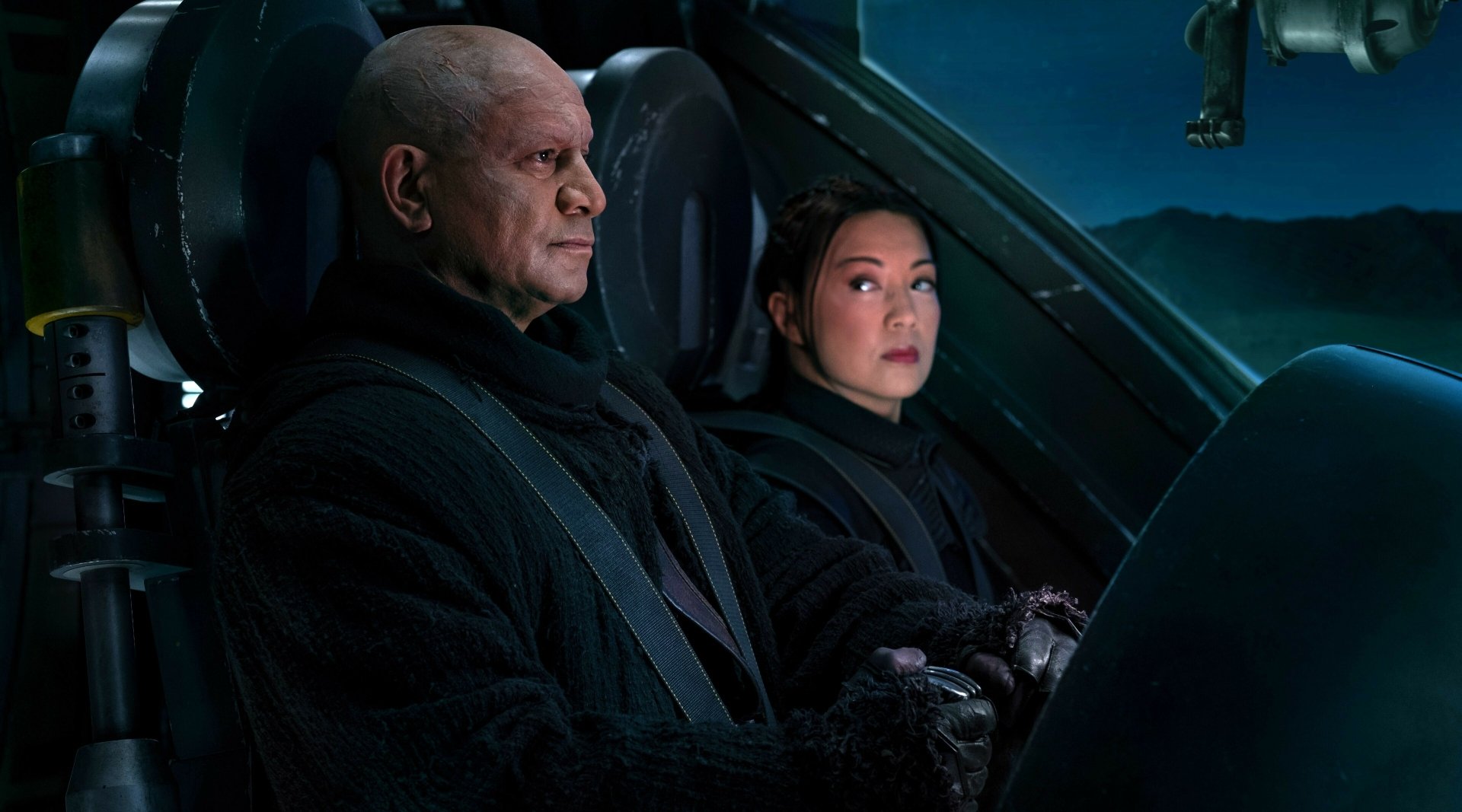 Download Boba Fett Temuera Morrison Fennec Shand Ming-Na Wen TV Show The Book Of Boba Fett HD Wallpaper