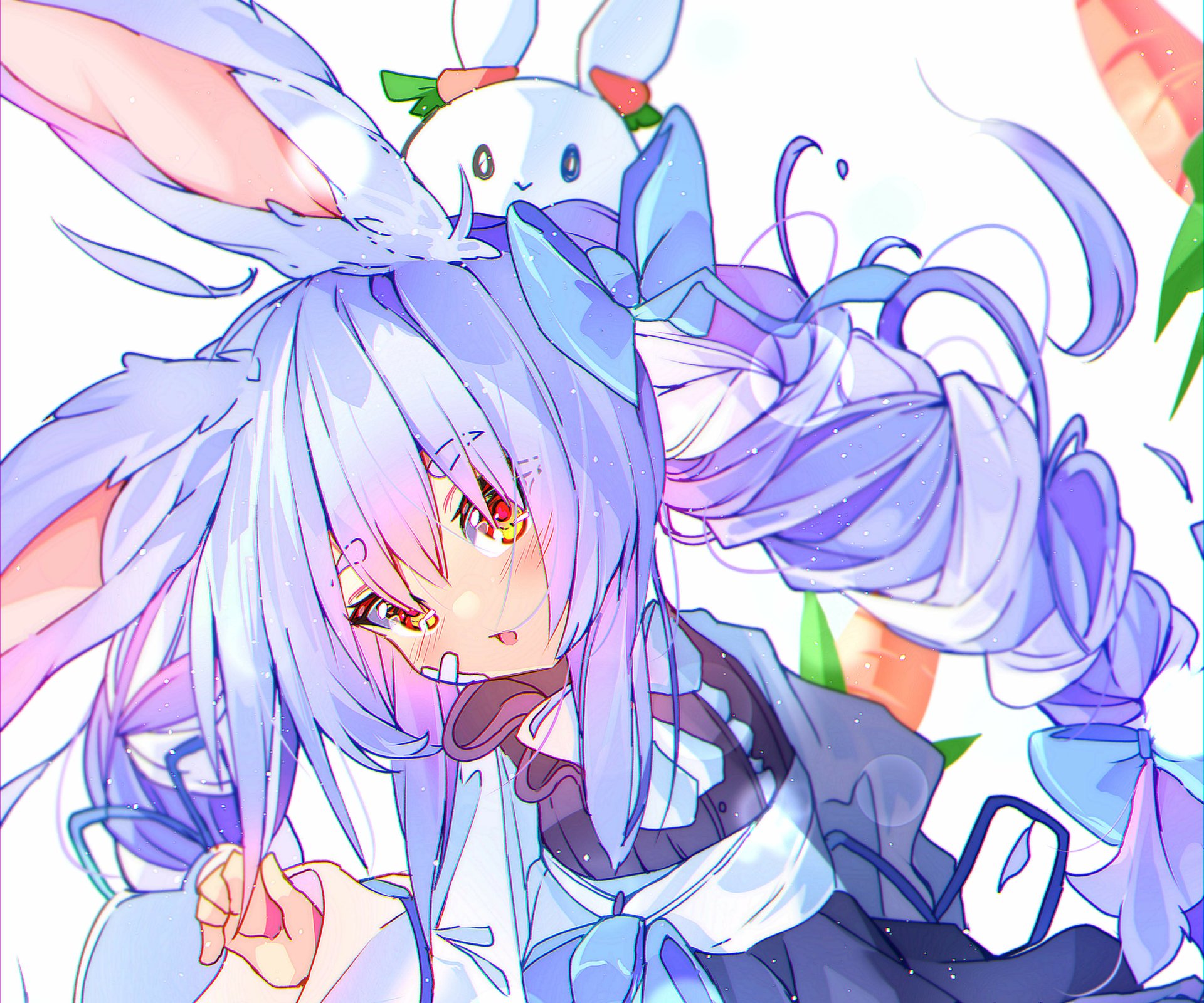 Download Hololive Usada Pekora Anime Virtual Youtuber HD Wallpaper