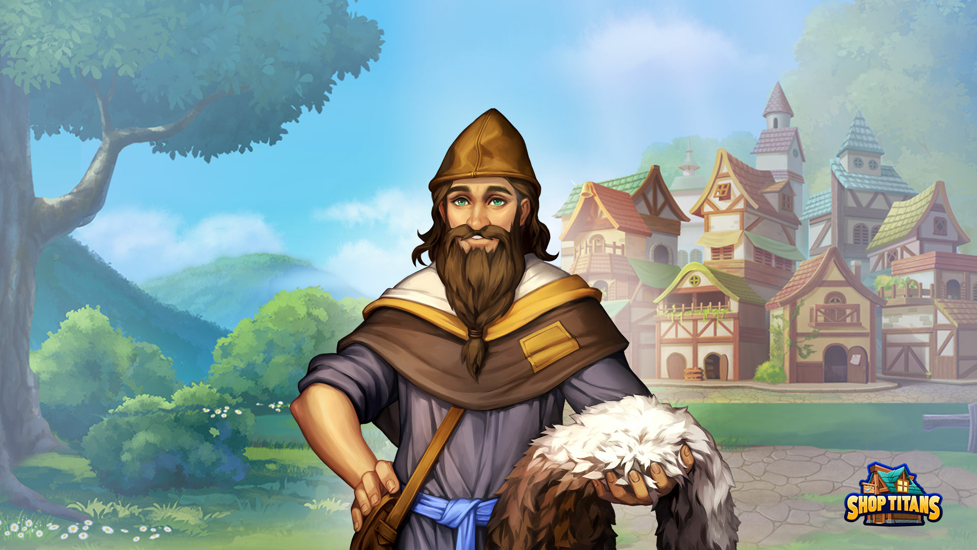 Download Video Game Shop Titans HD Wallpaper