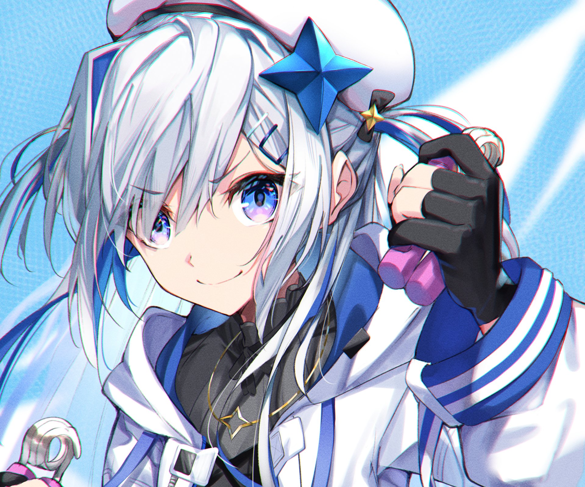 Download Hololive Amane Kanata Anime Virtual Youtuber HD Wallpaper