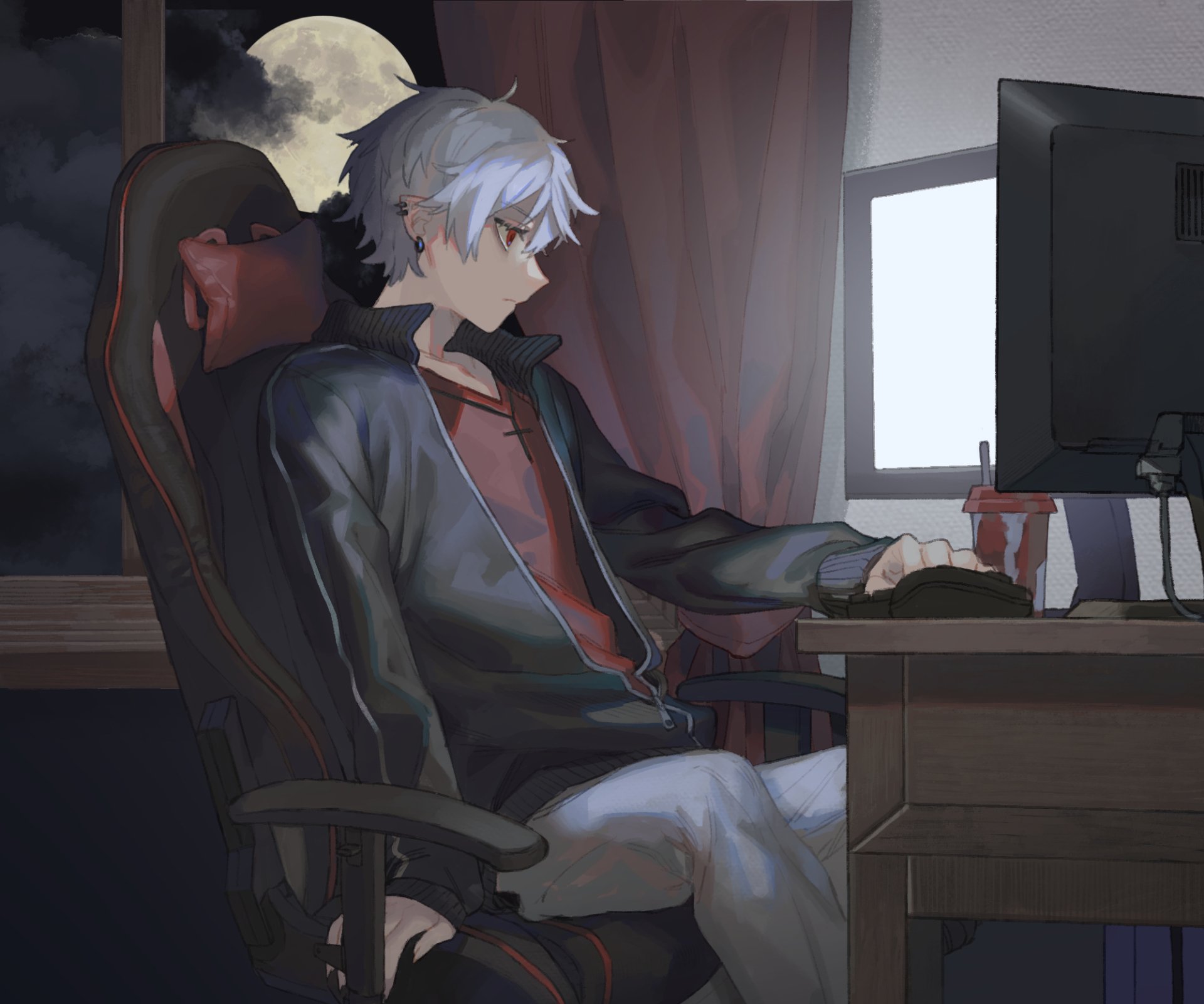 Download Nijisanji Kuzuha (Virtual YouTuber) Anime Virtual Youtuber HD Wallpaper