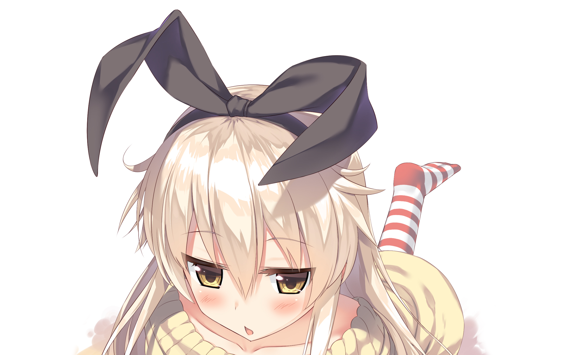 Download Shimakaze (Kancolle) Anime Kantai Collection HD Wallpaper by おりーぶ