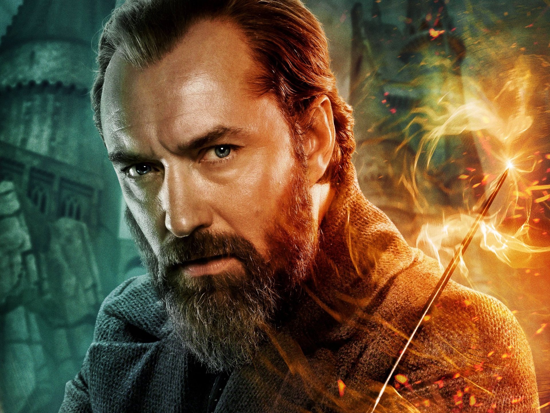 Download Jude Law Movie Fantastic Beasts: The Secrets Of Dumbledore HD Wallpaper