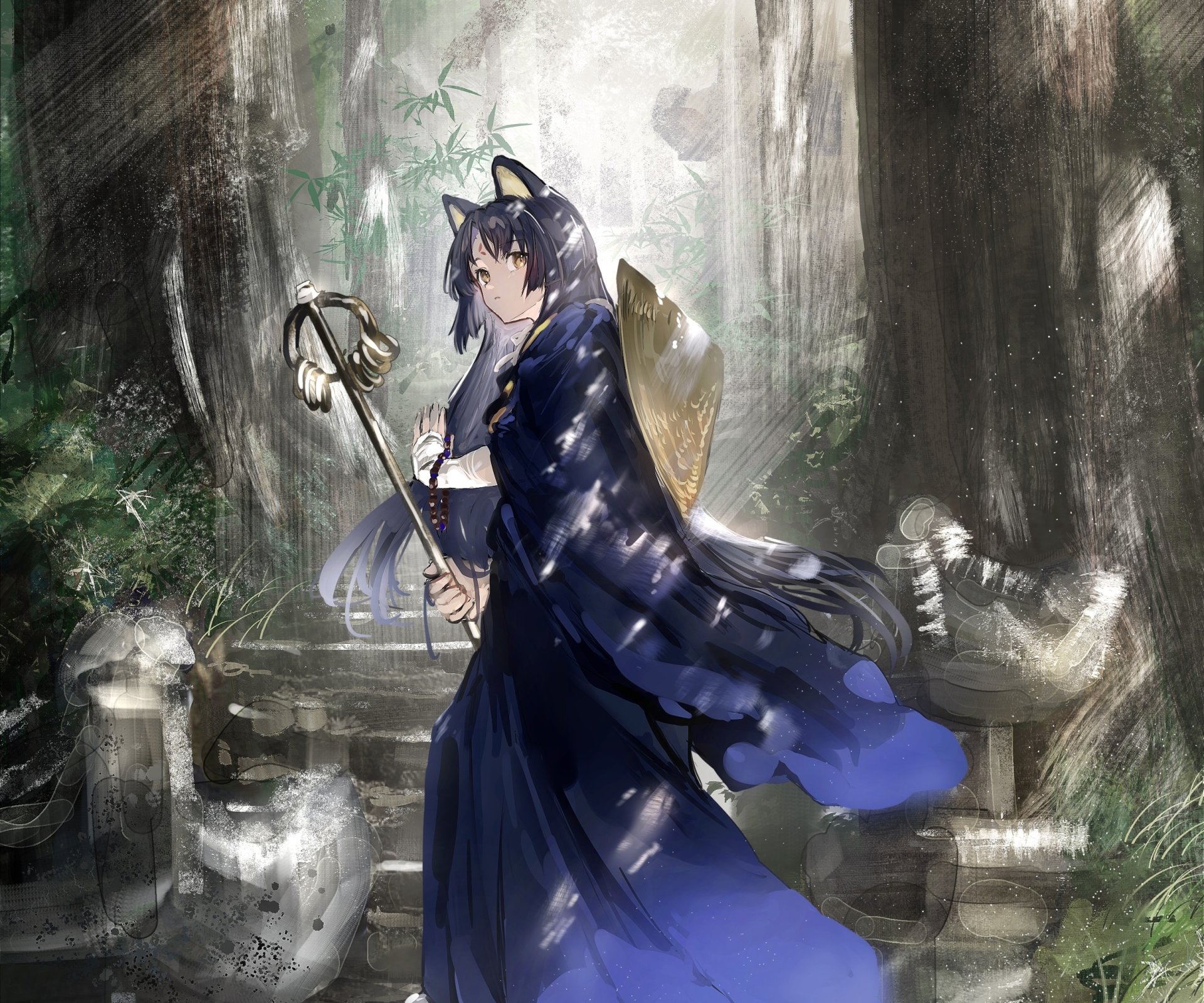 Download Saga (Arknights) Video Game Arknights HD Wallpaper