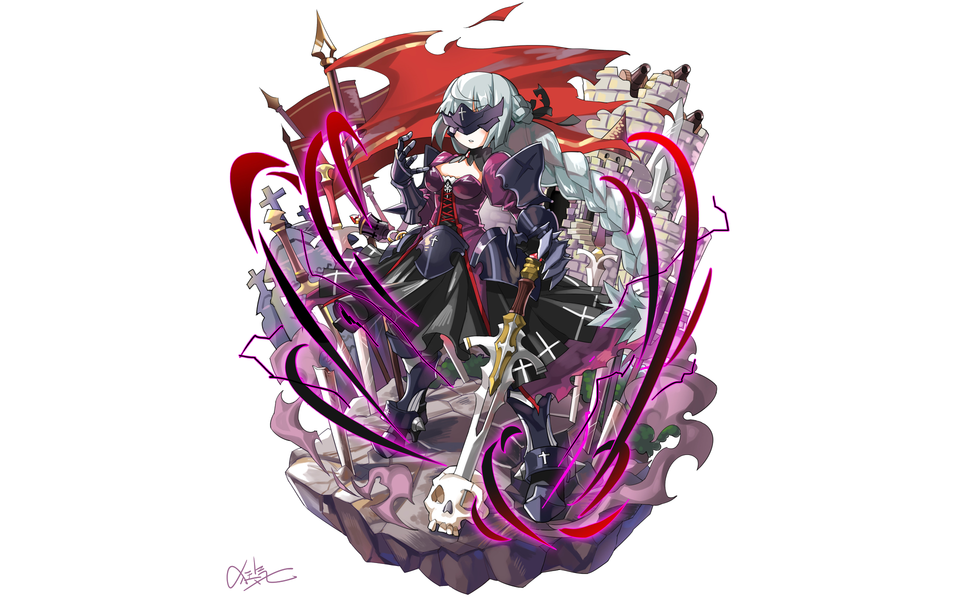 Download Video Game Merc Storia HD Wallpaper by 狂気の君