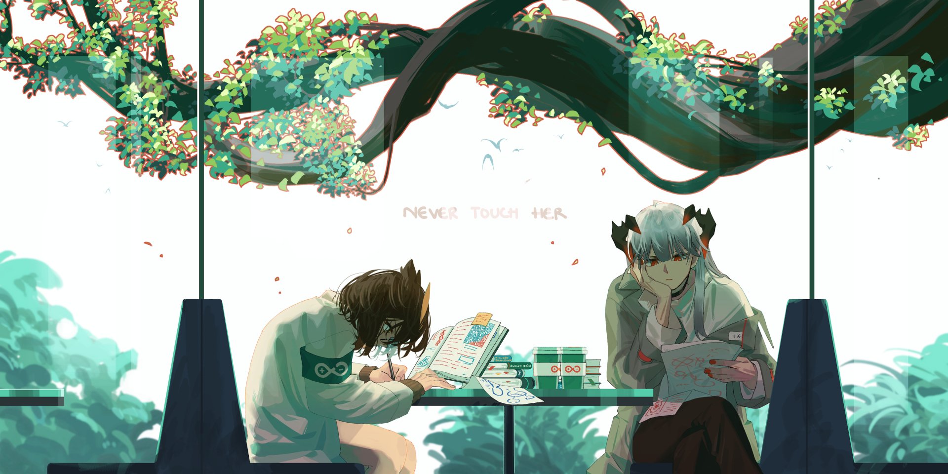 Download Silence (Arknights) Saria (Arknights) Video Game Arknights HD Wallpaper