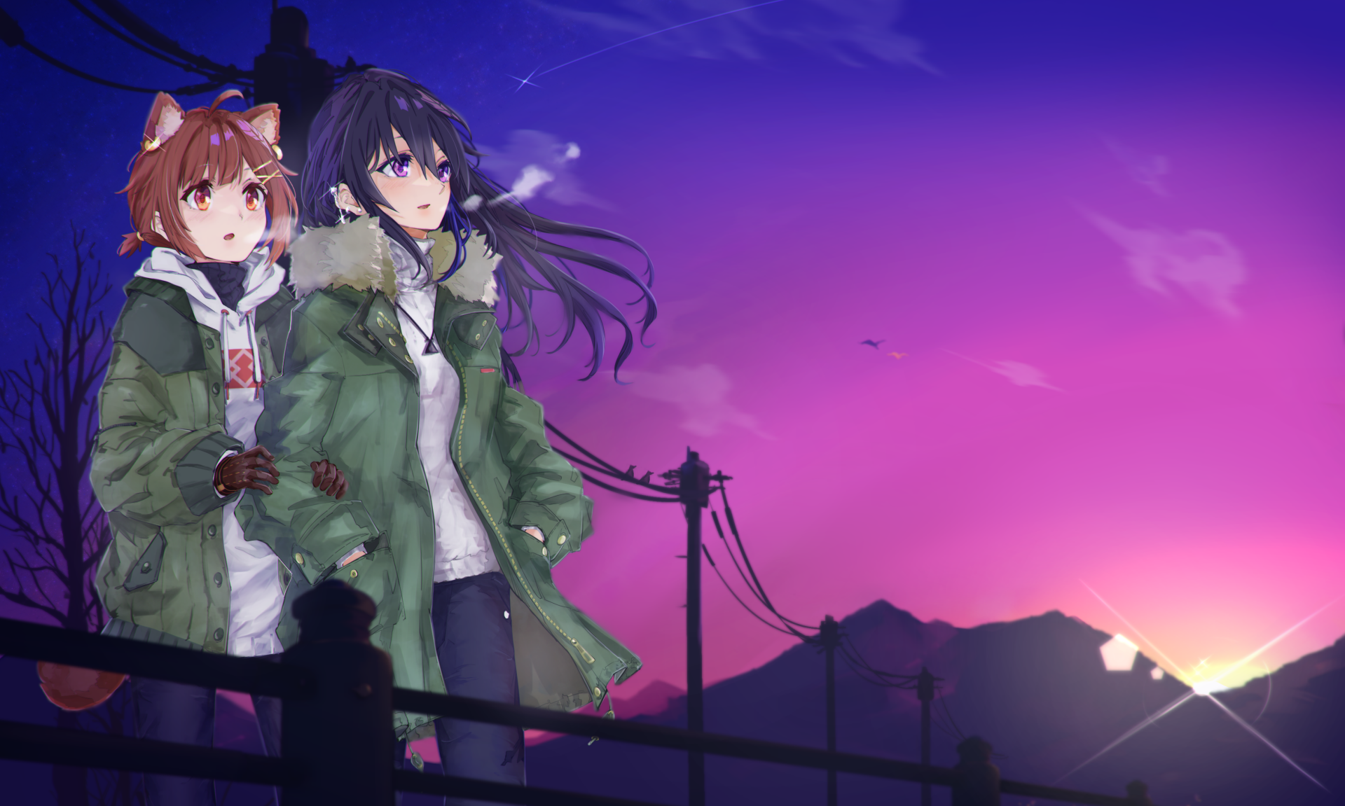 Download Lupinus Virtual Games Nijisanji Uruha Ichinose VSPO! Ichinose Uruha Anime Virtual Youtuber HD Wallpaper by 石奇仗
