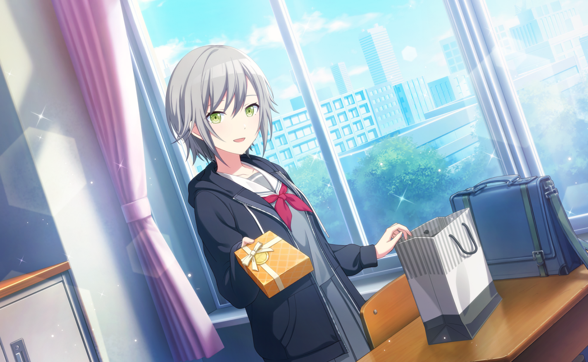 Download Hinomori Shiho Video Game Project Sekai: Colorful Stage! Feat. Hatsune Miku HD Wallpaper