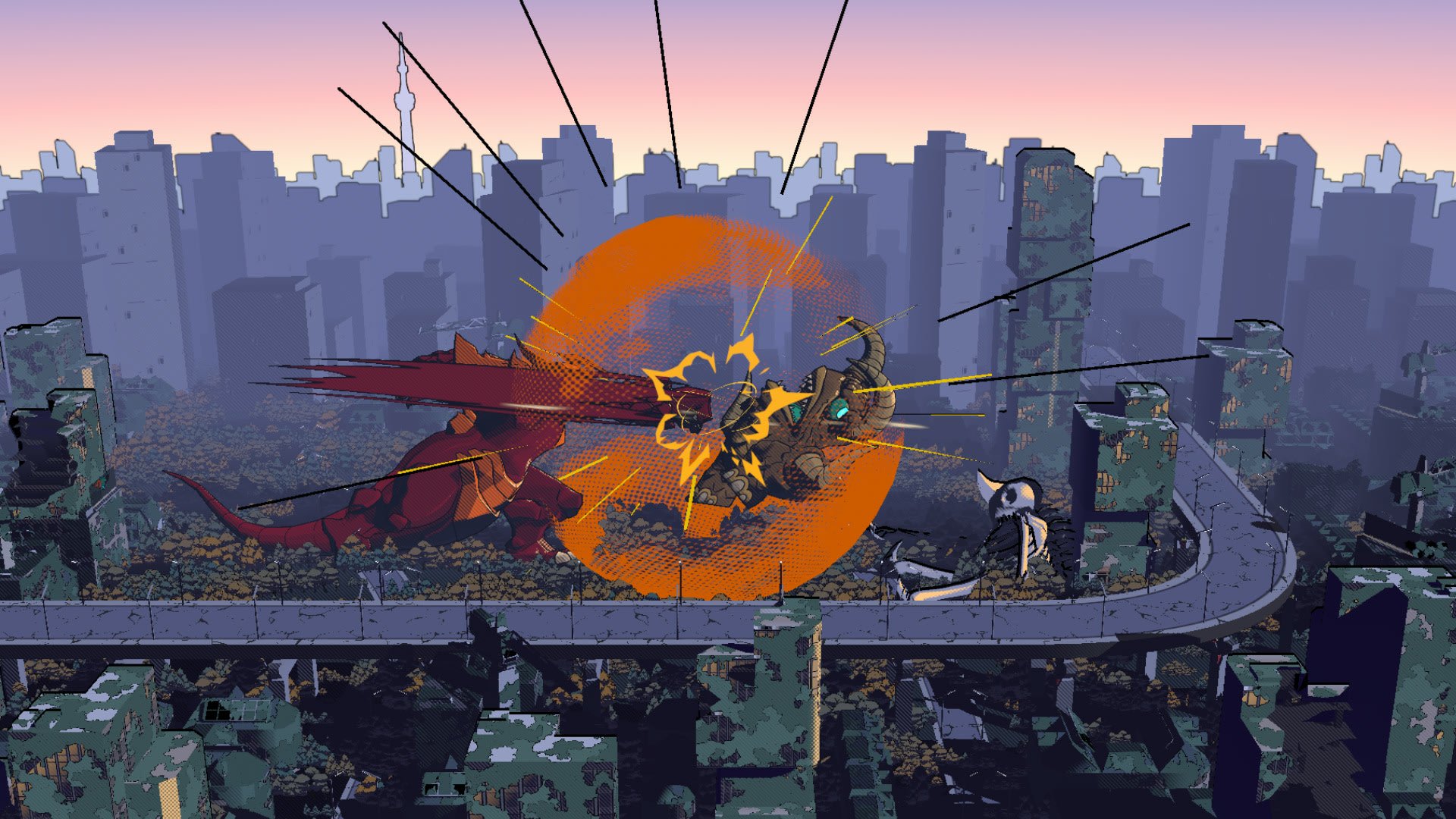 Download Video Game Dawn Of The Monsters HD Wallpaper