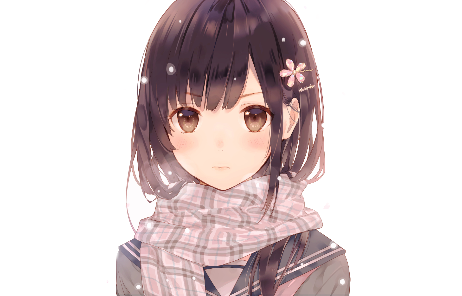 Download Anime Girl Anime Girl HD Wallpaper by 堀泉インコ