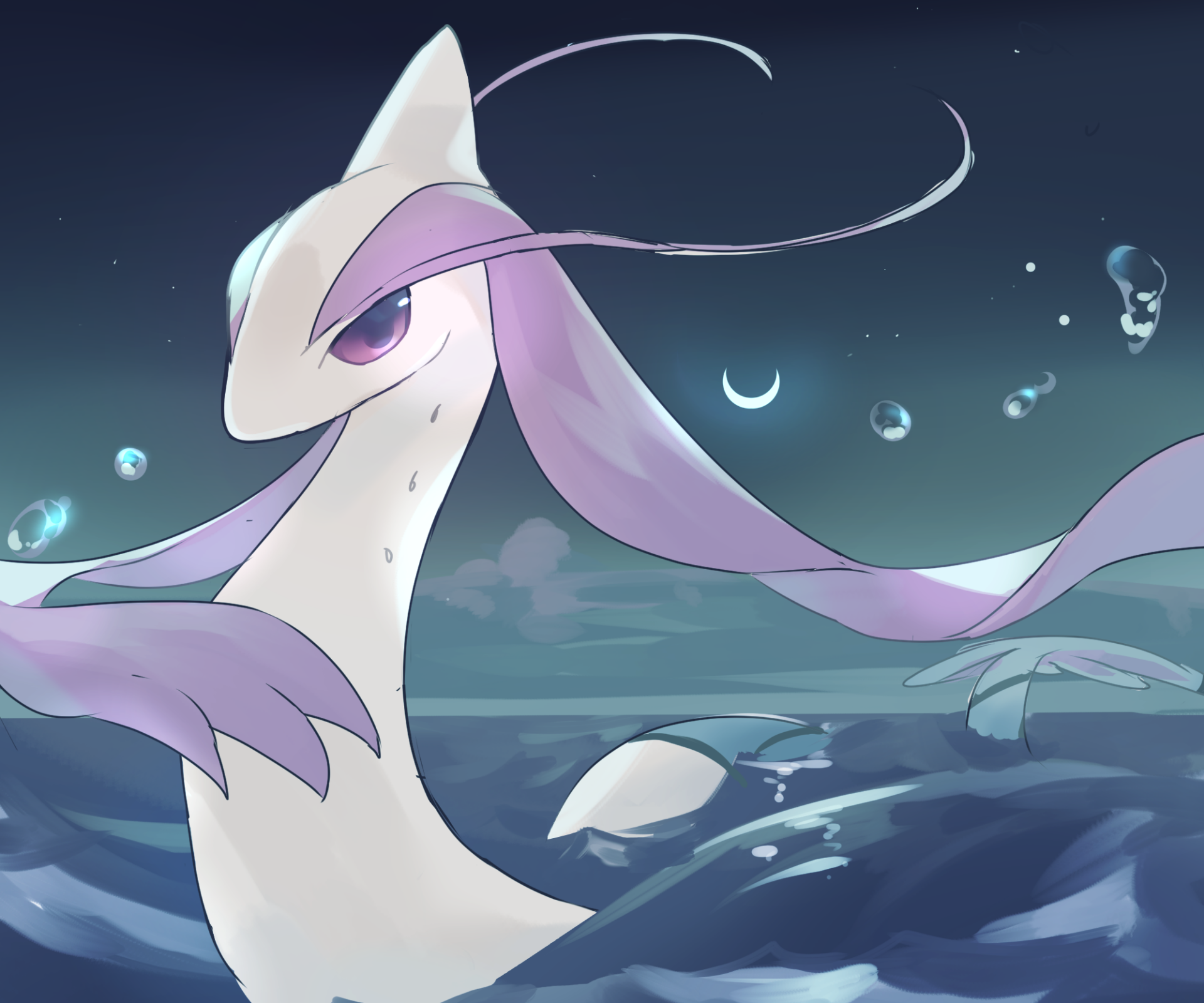 Download Milotic (Pokémon) Anime Pokemon HD Wallpaper