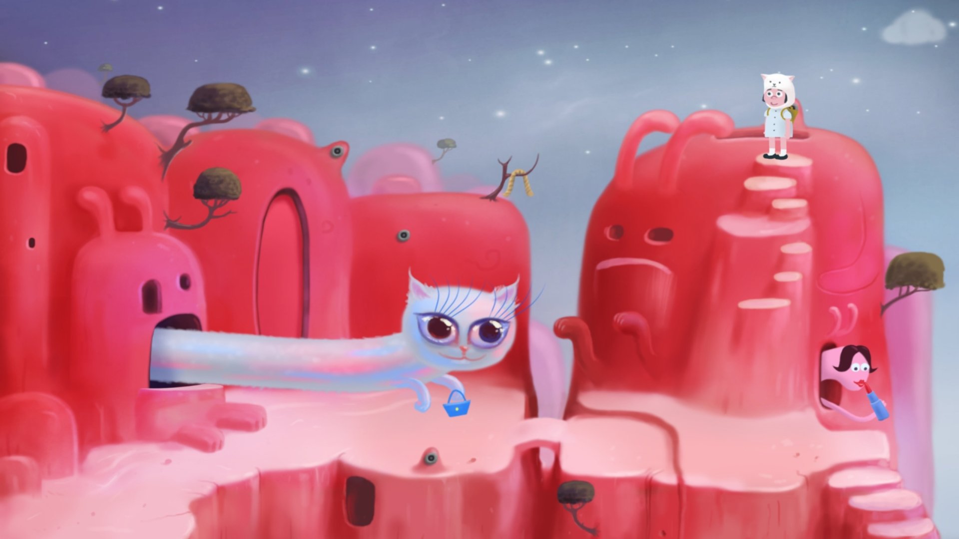 Download Video Game Catie In MeowmeowLand HD Wallpaper