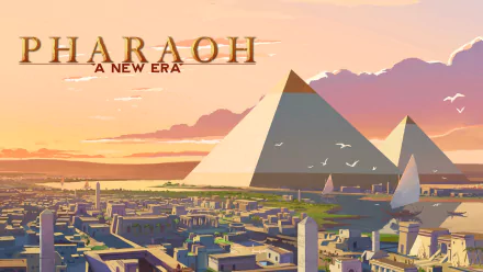 pyramid Egypt video game Pharaoh: A New Era HD Desktop Wallpaper | Background Image