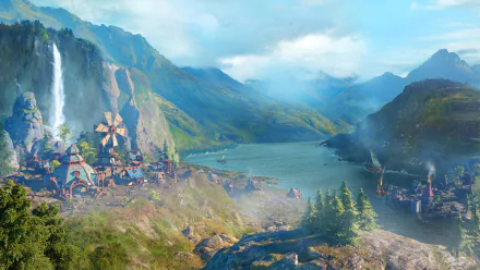 video game The Settlers (2022) HD Desktop Wallpaper | Background Image