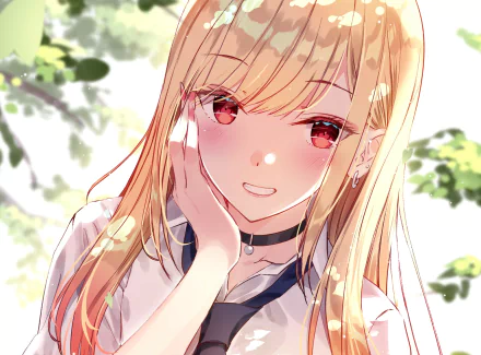 Marin Kitagawa Anime My Dress-Up Darling HD Desktop Wallpaper | Background Image