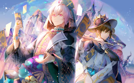 Yamato Nikaido Tenn Kujo Anime IDOLiSH7 HD Desktop Wallpaper | Background Image