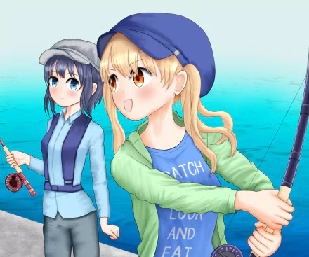 Koharu Minagi Hiyori Minagi Anime Slow Loop HD Desktop Wallpaper | Background Image