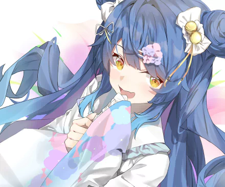 Nijisanji Amamiya Kokoro Anime Virtual Youtuber HD Desktop Wallpaper | Background Image