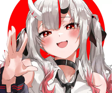 hololive Nakiri Ayame Anime Virtual Youtuber HD Desktop Wallpaper | Background Image