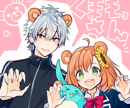 Nijisanji Kuzuha (Virtual YouTuber) Honma Himawari Anime Virtual Youtuber HD Desktop Wallpaper | Background Image