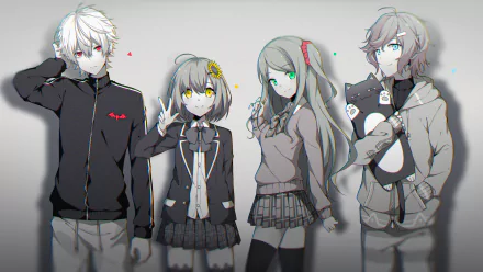 Nijisanji Kuzuha (Virtual YouTuber) Kanae (Virtual Youtuber) Honma Himawari Akabane Youko Anime Virtual Youtuber HD Desktop Wallpaper | Background Image