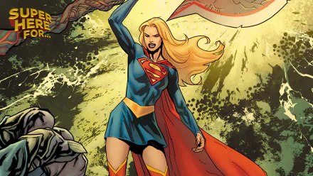 DC Comics Kara Zor‑El Comic Supergirl HD Desktop Wallpaper | Background Image