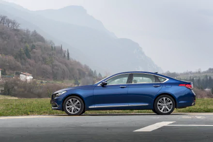 Genesis G80 2.0T HTRAC vehicle Genesis G80 HD Desktop Wallpaper | Background Image